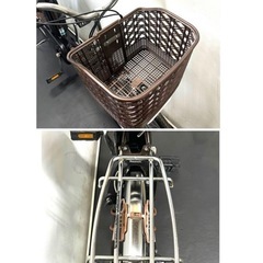 1年保証 送料無料　パナソニック　ビビ　24インチ　茶色　電動アシスト自転車　g125の画像