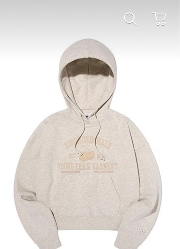 韓国。KIRSH  パーカー