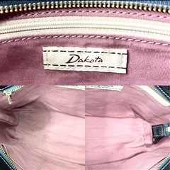 Dakota ダコタ 2way ショルダーバッグ キューブ ブラックの画像