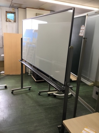 ホワイトボード脚付両面　⭐︎99285