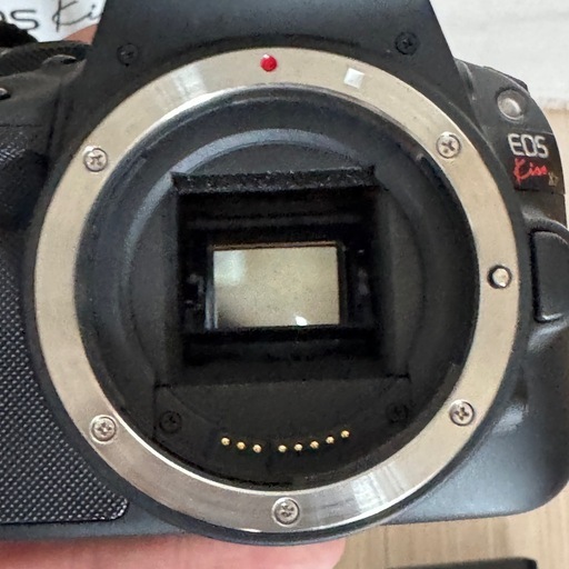 Canon Kiss x7 本体+レンズ2本(18-55mm, 55-250mm))