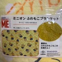 ミニオン　ブランケットの画像