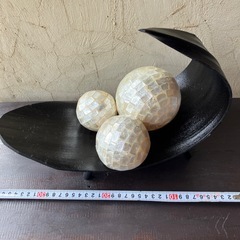 パーツリーフとシェルボールのインテリア①の画像