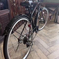 クロスバイク 自転車 シマノ 変速 フラットバーロード通勤 通学の画像