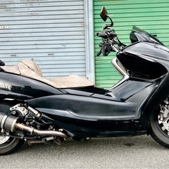 マジェスティ4D9 sg20j カスタム　ローダウンの画像