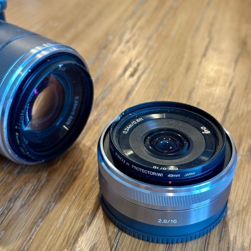 SONY NEX-3 ミラーレスカメラ レンズ2本付き