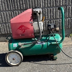 ジャンク品　エアーコンプレッサー プーマ AB20-30 2馬力 100V タンク容量 30Lの画像