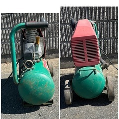 ジャンク品　エアーコンプレッサー プーマ AB20-30 2馬力 100V タンク容量 30Lの画像