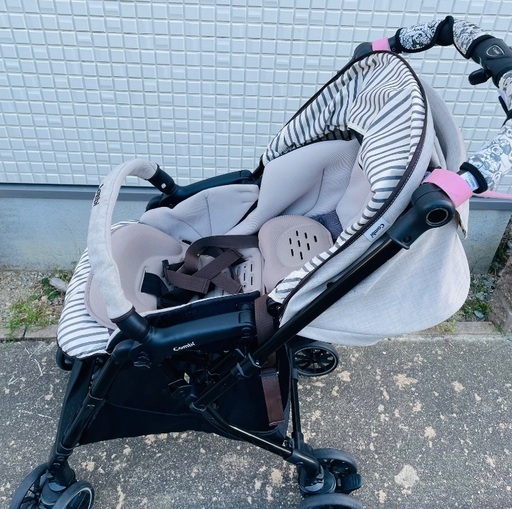 コンビ　ベビーカー　両対面式　スゴカルα４キャス　コンパクト　エッグショック