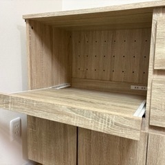 LOWYA キッチン収納　レンジ台の画像