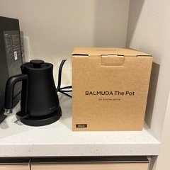 新品未使用 BALMUDA 電気ケトル KPT01 JPBK ブラックの画像