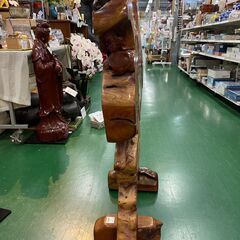 【愛品倶楽部柏店】衝立　一枚板　木製　 天然木　パーテーション　間仕切の画像