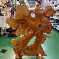 【愛品倶楽部柏店】衝立　一枚板　木製　 天然木　パーテーション　間仕切の画像
