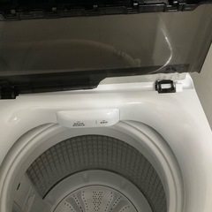 【不良品】全自動洗濯機 ブラック JW-U55A-K [洗濯5.5kg /簡易乾燥(送風機能) /上開き]の画像