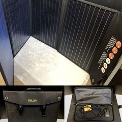 🐶「ジモティ見た」【中古品】Jackery　PTB152　ポータブル電源　ソーラーパネル付きの画像