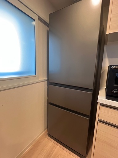 極美品 MITSUBISHI 冷凍冷蔵庫 2024年製 MR-CX37KL-H