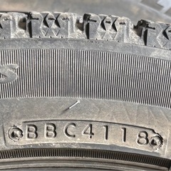 【スタッドレスタイヤ】ブリヂストン　ブリザックVRX2  225/45R18 2018年41週　4本セットの画像