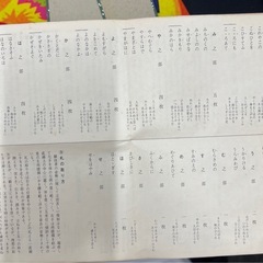 古い百人一首の画像