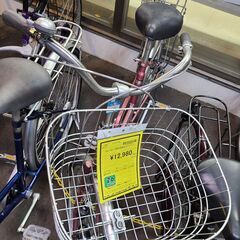 J1656【リユースのサカイ柏店】asahi　アサヒサイクル　シティサイクル　FROMAGE　ダイナモライト　ピンク★店頭にて試乗可★ 簡易クリーニング済　　 中古自転車 　流山市  松戸市 我孫子市 鎌ヶ谷市 船橋市 守谷市 取手市　の画像