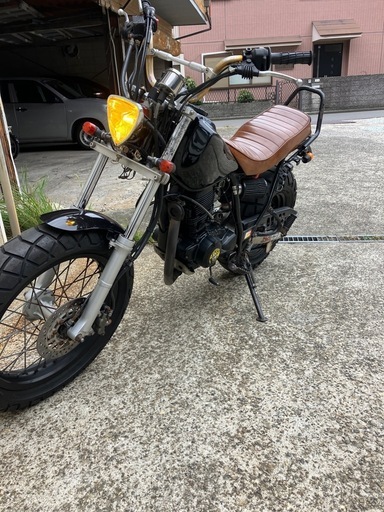 エンジン始動動画あり　堺市堺区　TW200