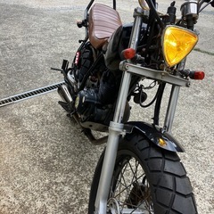 エンジン始動動画あり　堺市堺区　TW200の画像
