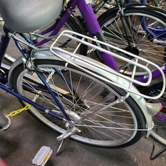 J1657【リユースのサカイ柏店】シティサイクル　coconut　ダイナモライト　ブルー★店頭にて試乗可★ 簡易クリーニング済　　 中古自転車 　流山市  松戸市 我孫子市 鎌ヶ谷市 船橋市 守谷市 取手市の画像
