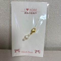 本真珠のミニチャームの画像