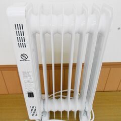 ニトリ オイルヒーター CY209LL-8 ～4.3畳 8フィン キャスター付 2021年製 の画像