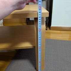 木製ローテーブル　100×45×40の画像