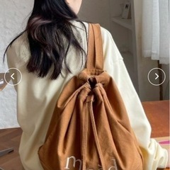 リュックサック　ブラウン　ZOZOTOWNの画像