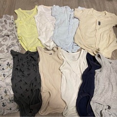 60くらいのベビー服、肌着などなど28点セットの画像