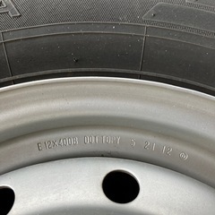 スズキ　スチールホイール　12インチ　4本の画像