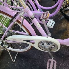 J1658【リユースのサカイ柏店】シティサイクル　precieux　プレシウ　6段変速　ダイナモライト　ピンク★店頭にて試乗可★ 簡易クリーニング済　　 中古自転車 　流山市  松戸市 我孫子市 鎌ヶ谷市 船橋市 守谷市 取手市　参考価格29,980円の画像