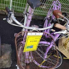 J1658【リユースのサカイ柏店】シティサイクル　precieux　プレシウ　6段変速　ダイナモライト　ピンク★店頭にて試乗可★ 簡易クリーニング済　　 中古自転車 　流山市  松戸市 我孫子市 鎌ヶ谷市 船橋市 守谷市 取手市　参考価格29,980円の画像