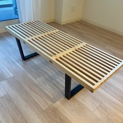 美品 ネルソンベンチ 120サイズ プラットフォームベンチ リプロダクトの画像