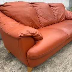 イタリア製 Italsofa 3人掛けソファ の画像