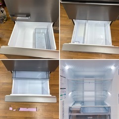 10HG4 AQUA アクア ノンフロン冷凍冷蔵庫 AQR-V43N 2023年製の画像