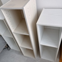 カラーボックス3つの画像