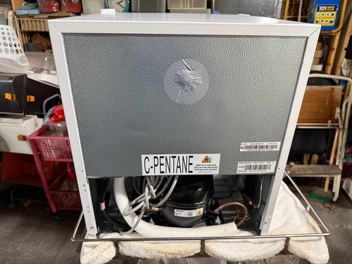 MAXZEN 冷蔵庫 47L 小型 一人暮らし 1ドアミニ冷蔵庫 右開き コンパクト ホワイト JR047HM01WH マクスゼン