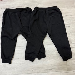 裏起毛パンツ　2着　双子
の画像