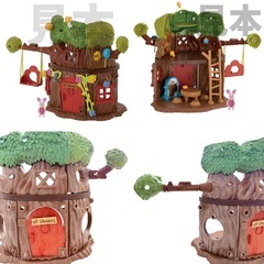 DIYTOWN 100エーカーの森の大きな木のおうち　くまのプーさん　ピグレットの画像