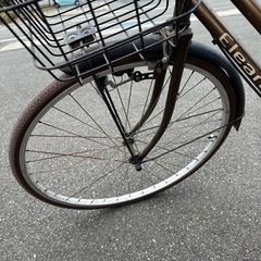 古い自転車の画像