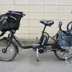 {受付中}🔴⭐️超特価⭐🔴電動自転車 ヤマハ 20インチ 子供乗せ アシスト 中古 102101の画像