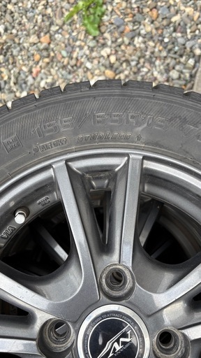 アルミホイール4本セットサイズ15565r13　
