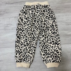 ヒョウ柄スウェットパンツ　100cmの画像
