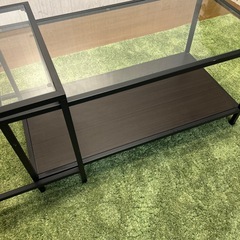 【リユース☆エコちょっぷ】 IKEA ガラステーブルセットの画像