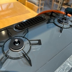 【LPガスコンロ】【リンナイ】クリーニング済/6ヶ月保証付き【管理番号31021】野の画像