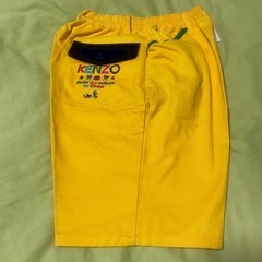 KENZO ハーフパンツ 160 イエローの画像