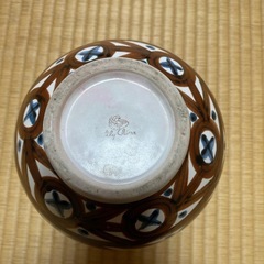 おゆずりします　茶色の青色の入れ物の画像