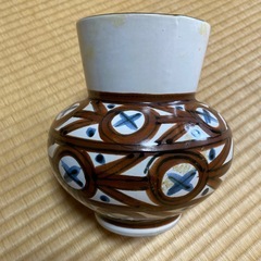 おゆずりします　茶色の青色の入れ物の画像